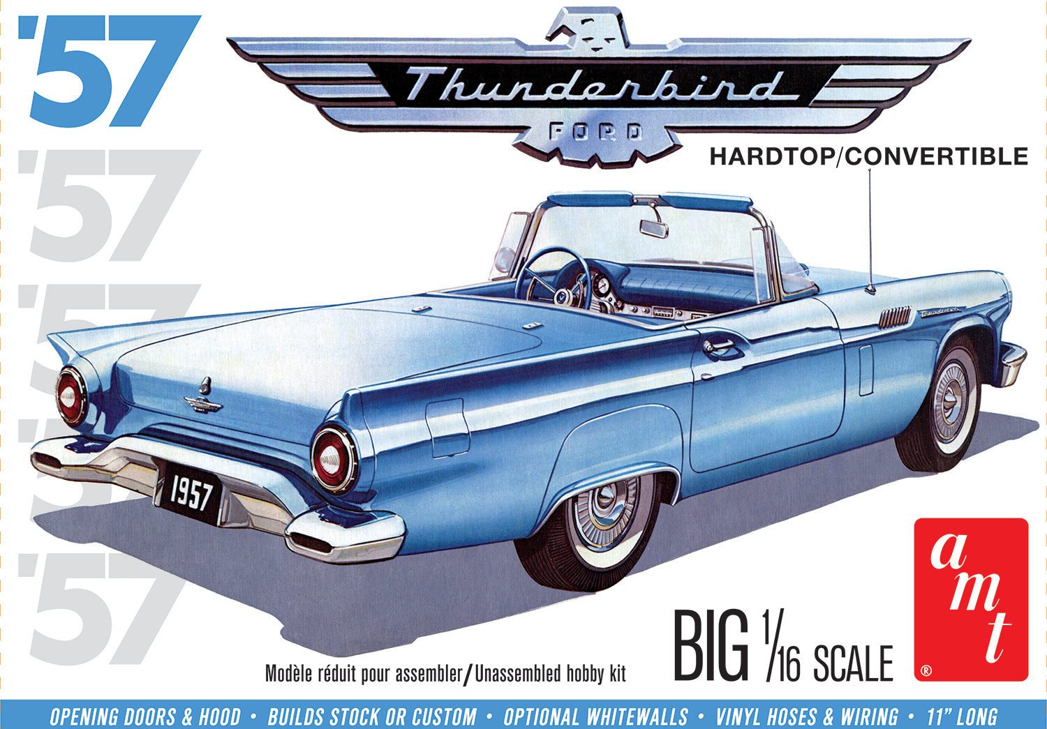 AMT 1/16 1957 Ford Thunderbird | 849398042359