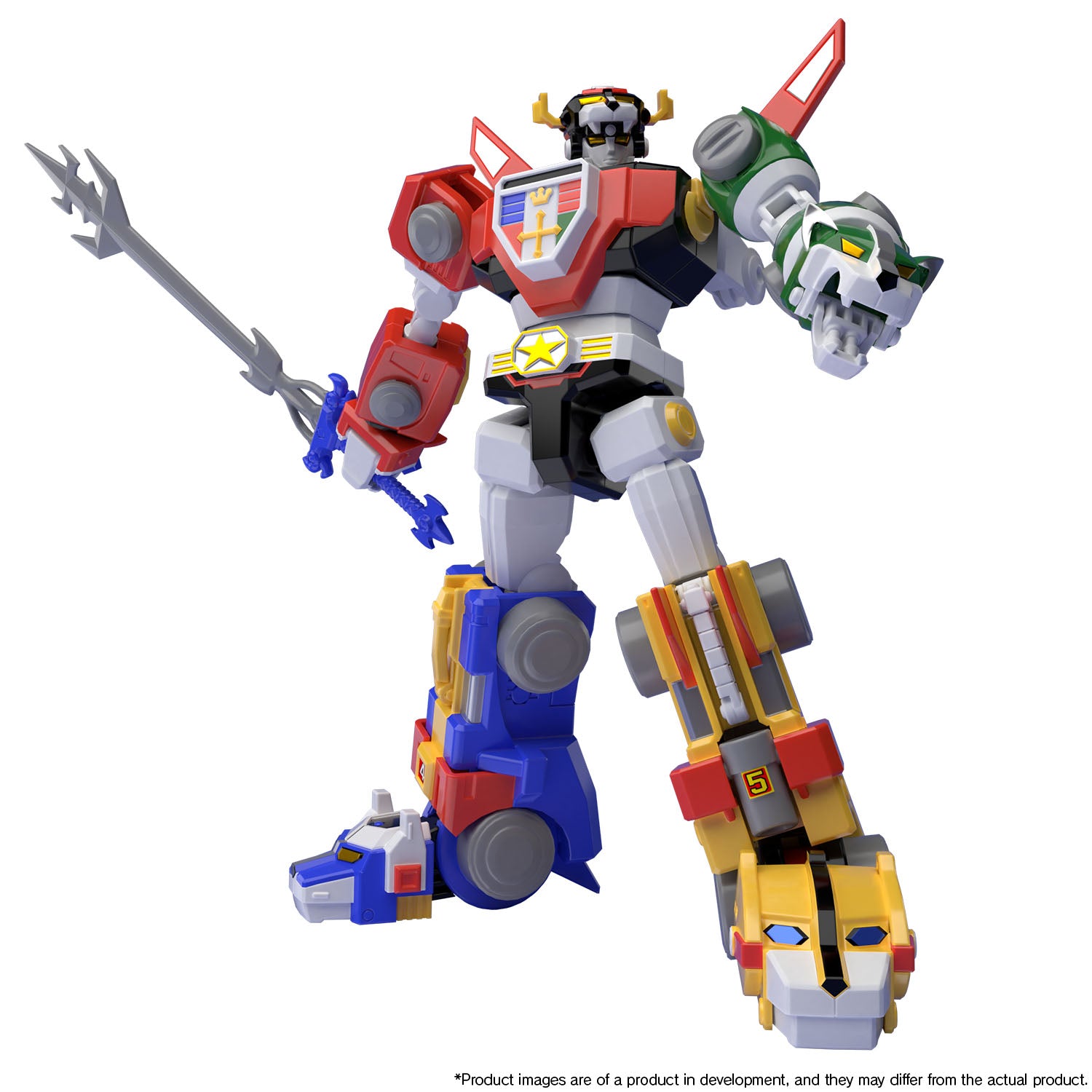 Bandai Voltron (Exclusive Set) *SDCC 2018* 'Voltron', Bandai Super Mini Pla | 4549660289159