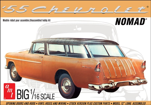 AMT 1/16 1955 Chevy Nomad Wagon | 849398011539