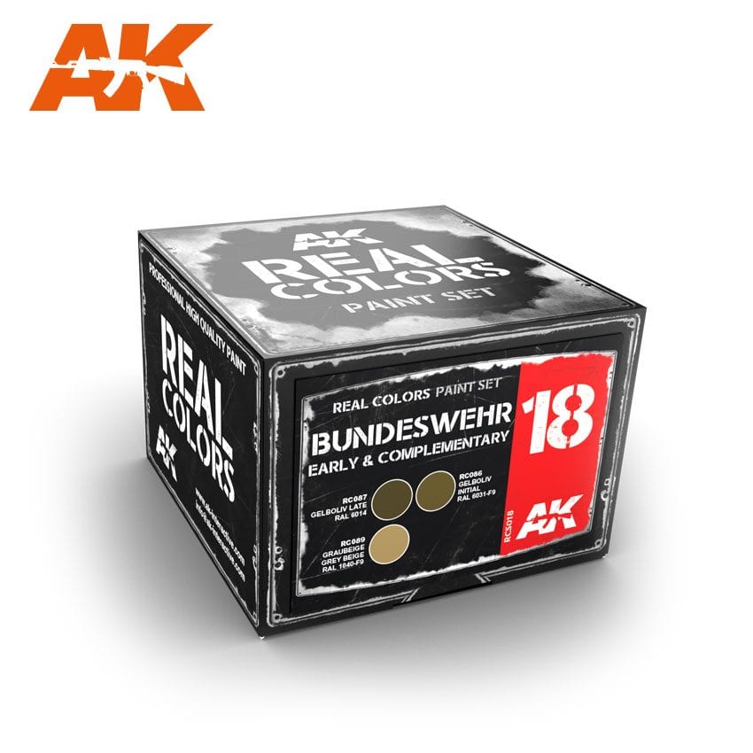 AK Interactive Real Colors Bundeswehr Early & Complementary Set | 8436564924377