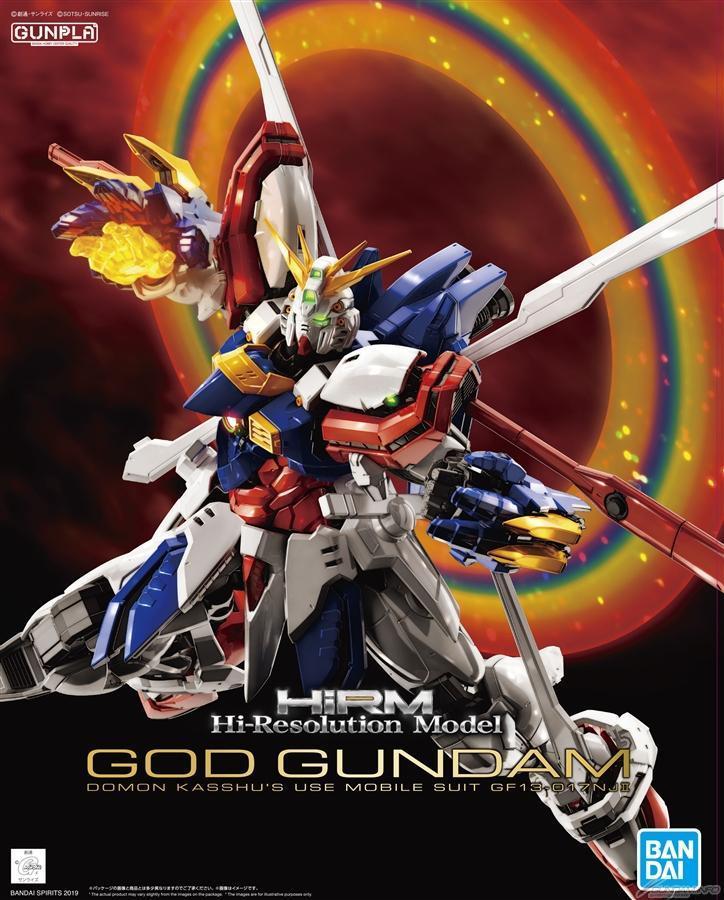 Bandai God Gundam 'G Gundam', Bandai Spirits Hi-Resolution Model | 4573102582065