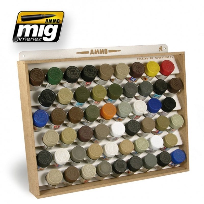 Ammo Mig Tamiya/Gunze Ammo Bottle Storage System | 8432074080145