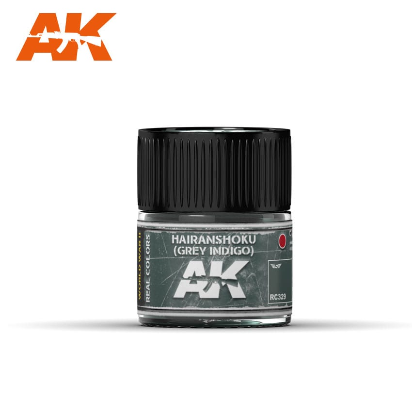 AK Interactive Real Colors Hairanshoku (Grey Indigo) 10ml | 8436564929747