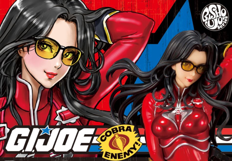 Kotobukiya 1/7 G.I. Joe Baroness The Crimson Strike Team Bishoujo Statue, Printed and Assembled Figure Kit (Limited Version) | 190526024847