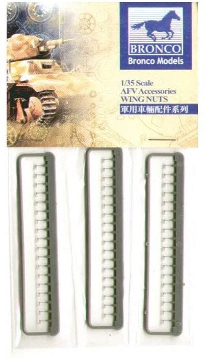 Bronco Models 1/35 Single Wing Nuts (German Version) AFV Accessories Kit | 6970162339147