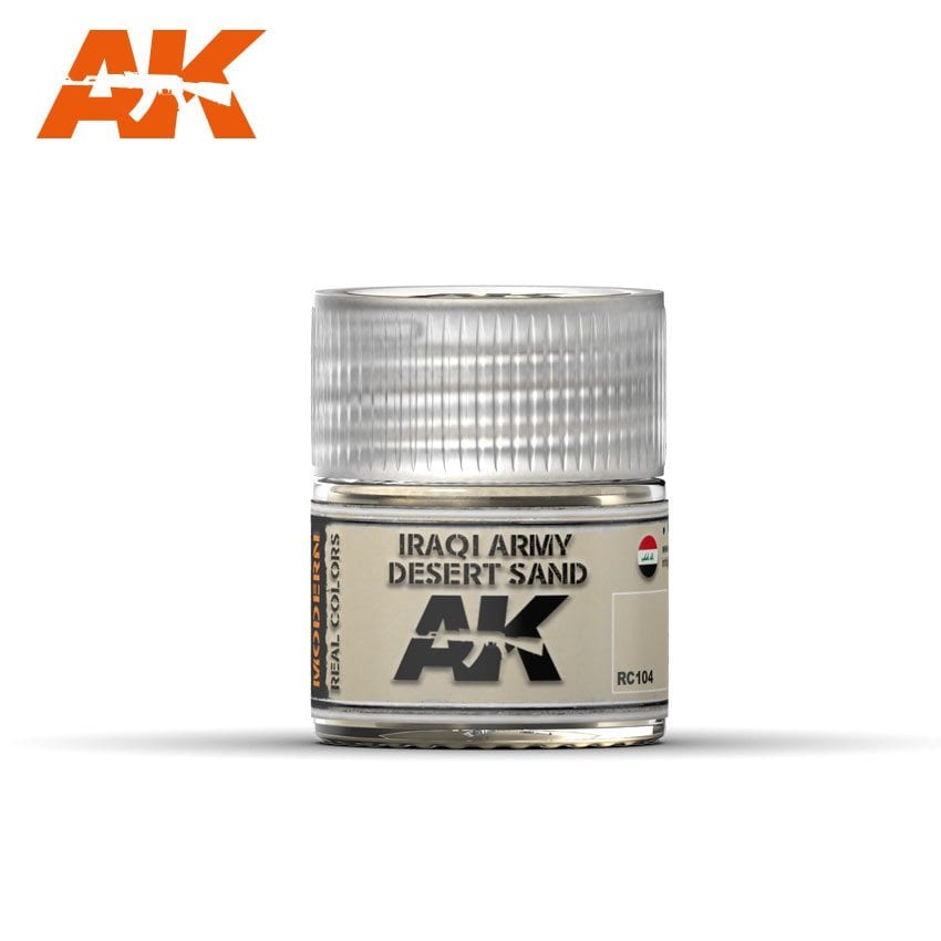 AK Interactive Real Colors Iraqi Army Desert Sand 10ml | 8436564924049