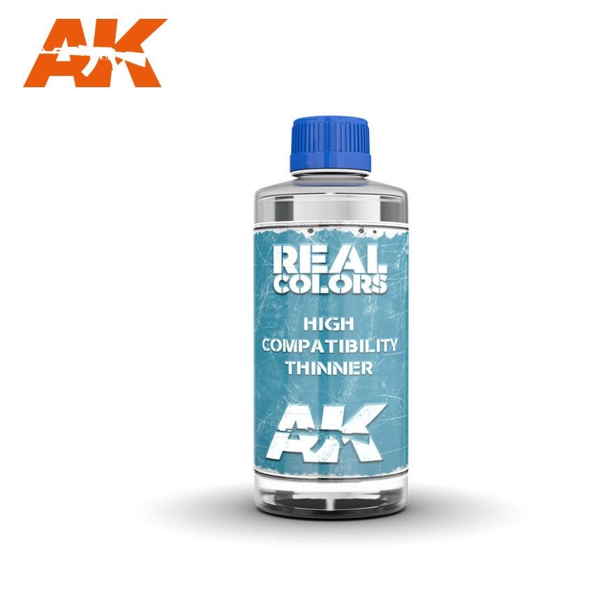 AK Interactive Real Colors High Compatibility Thinner 200ml | 8436564924438