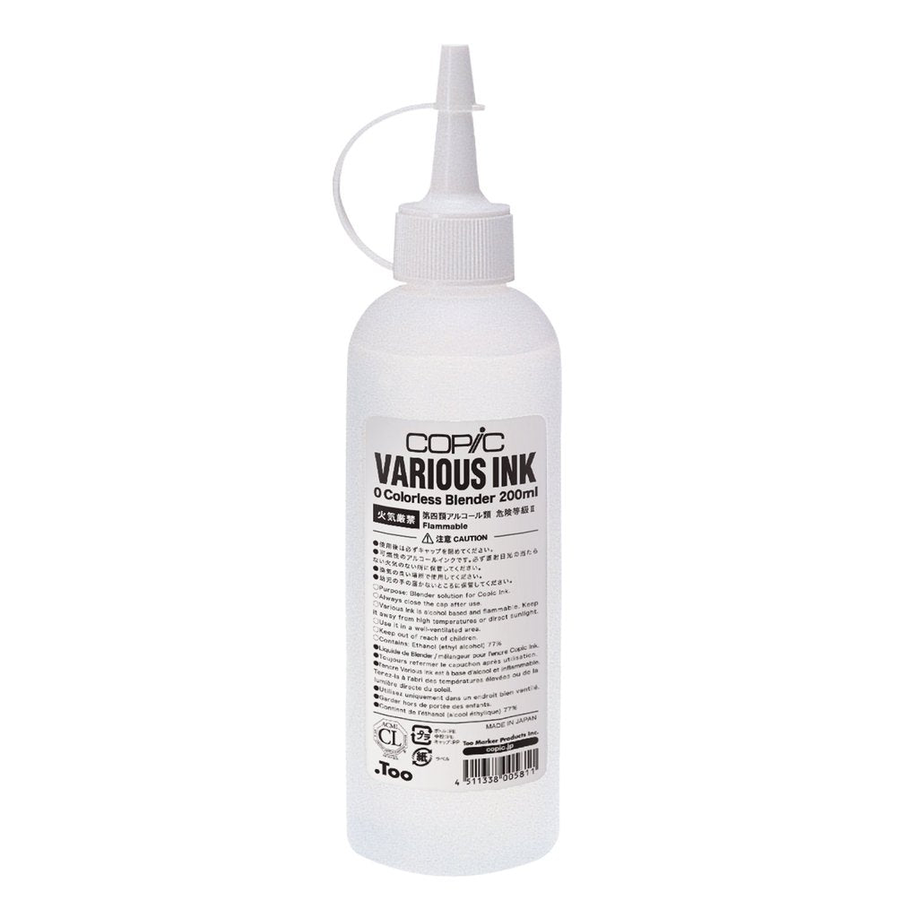 Copic Various Ink, Colorless Blender 0 - 200 mL | 4511338005811
