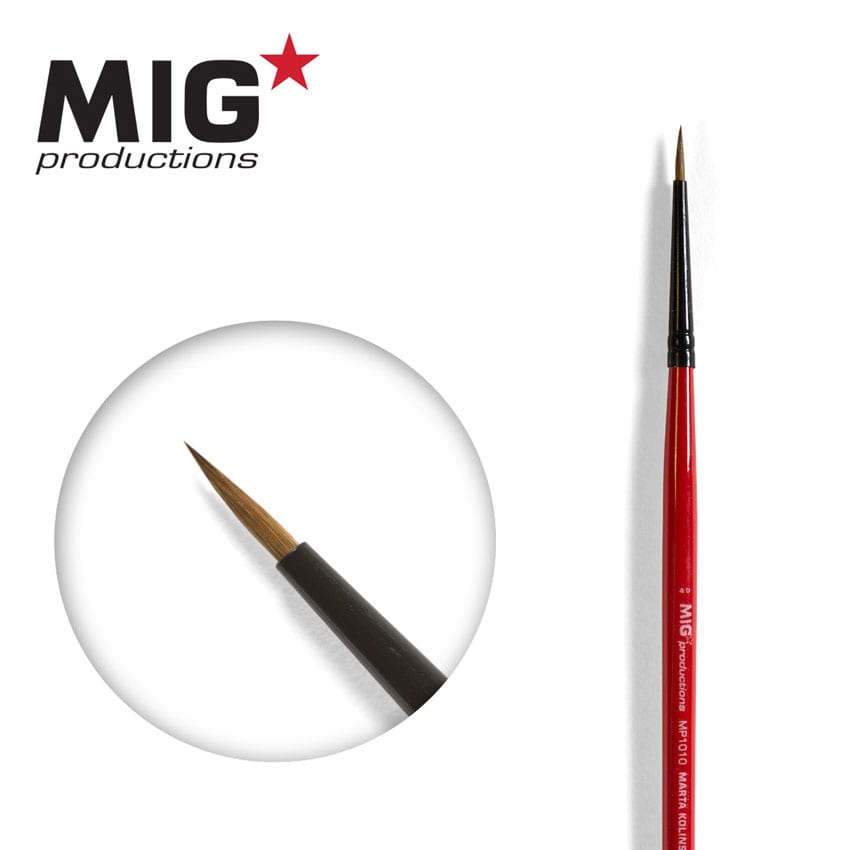MIG Brush Round 4/0 (Marta Kolinsky) | 8436564928351