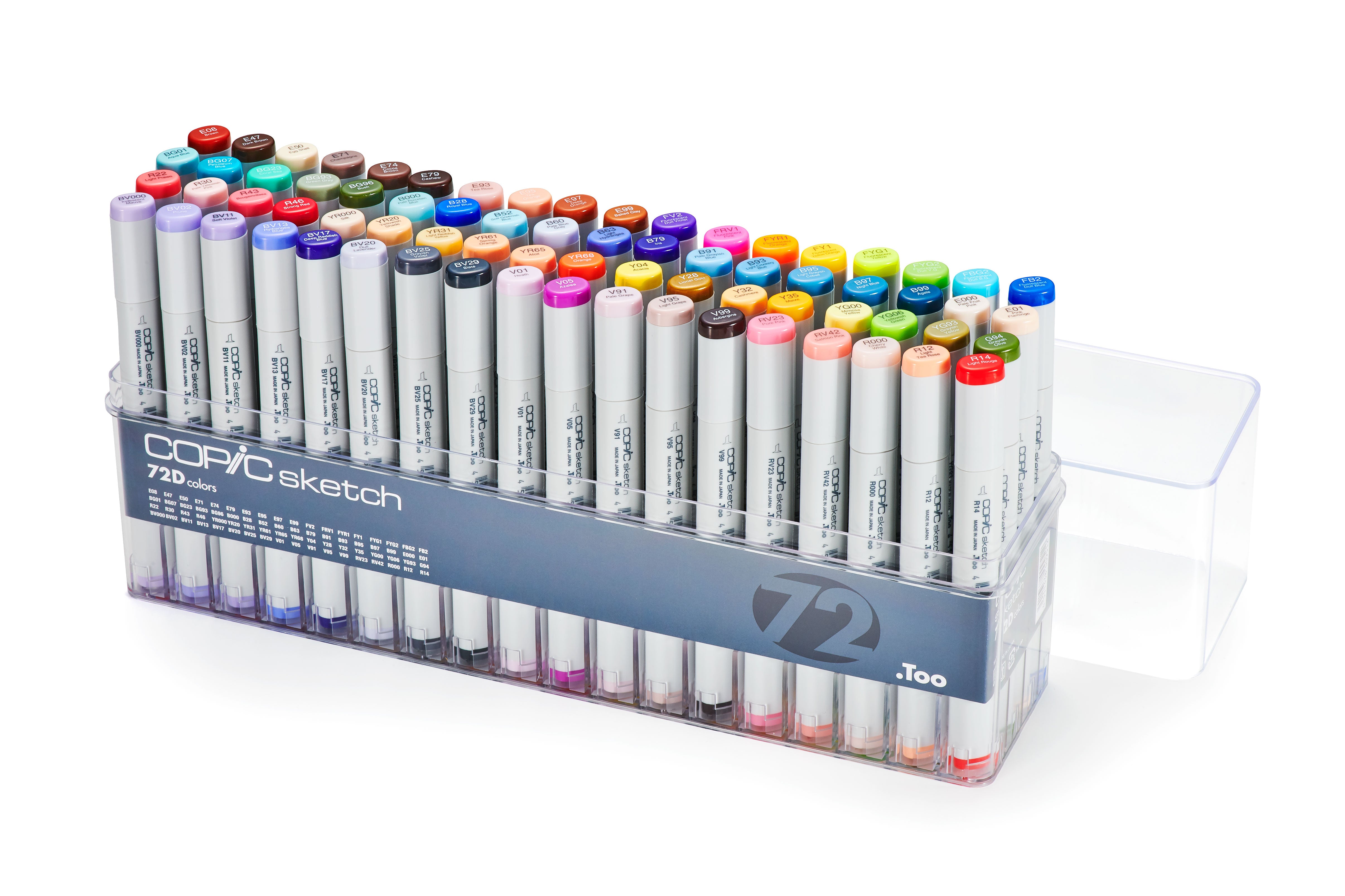 Copic Sketch Marker 72Pc Set D, 72D | 4511338009512