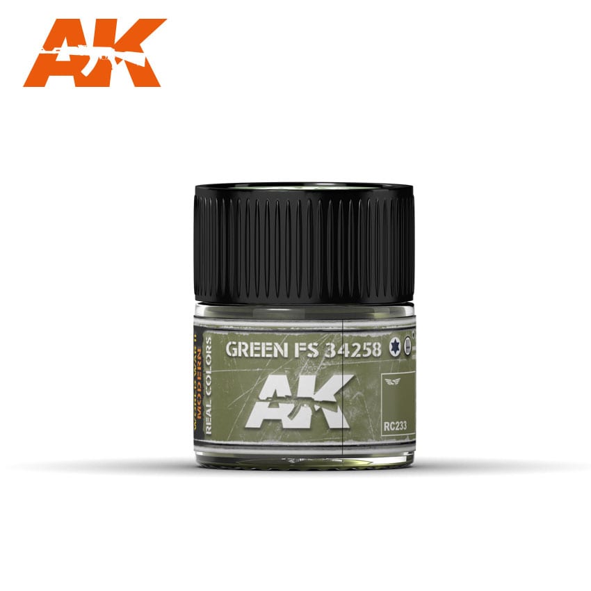 AK Interactive Real Colors Green FS 34258 10ml | 8436564925343
