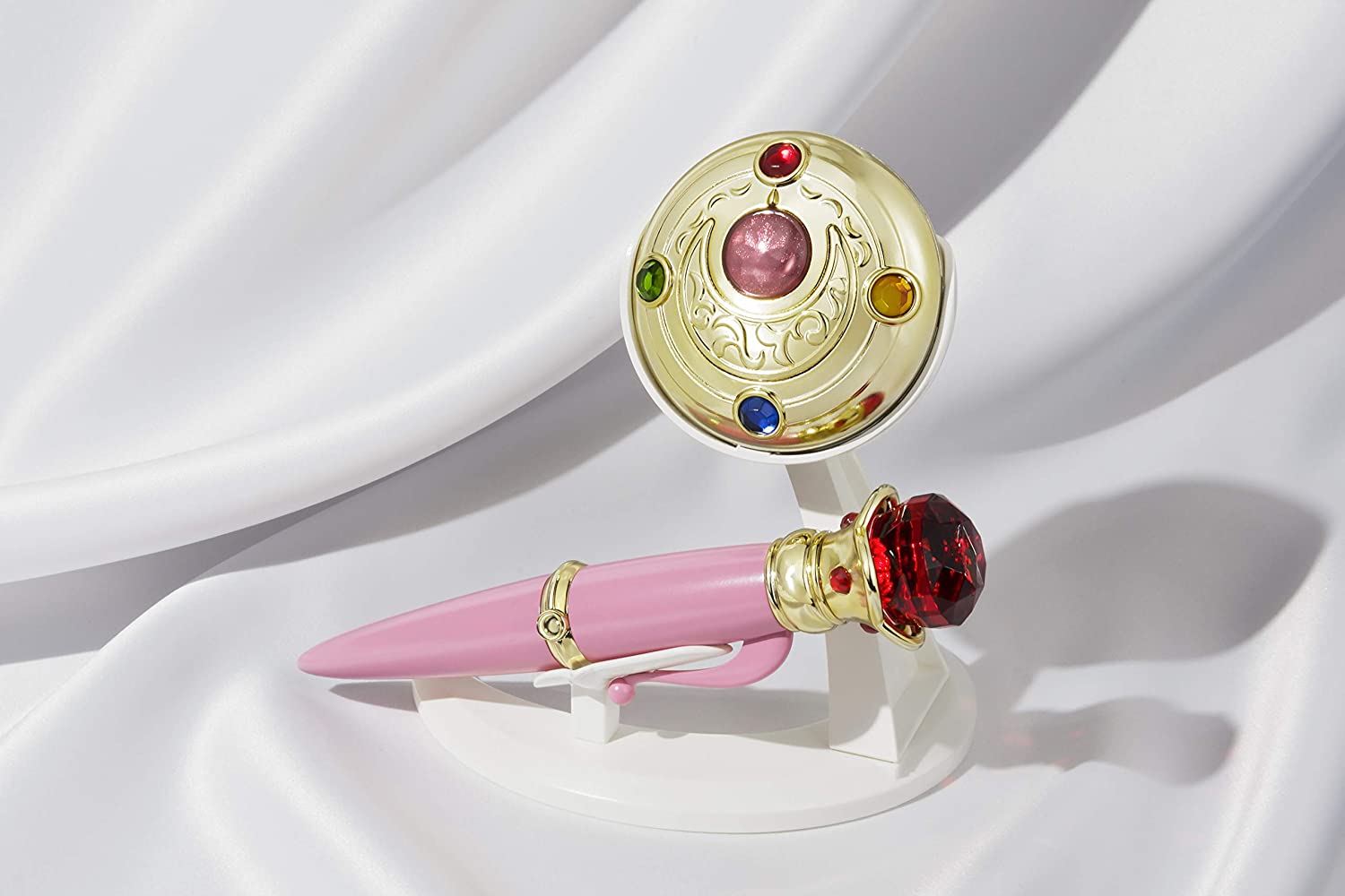 Bandai Transformation Brooch & Disguise Pen Set 'Sailor Moon', Bandai Proplica | 4573102550552