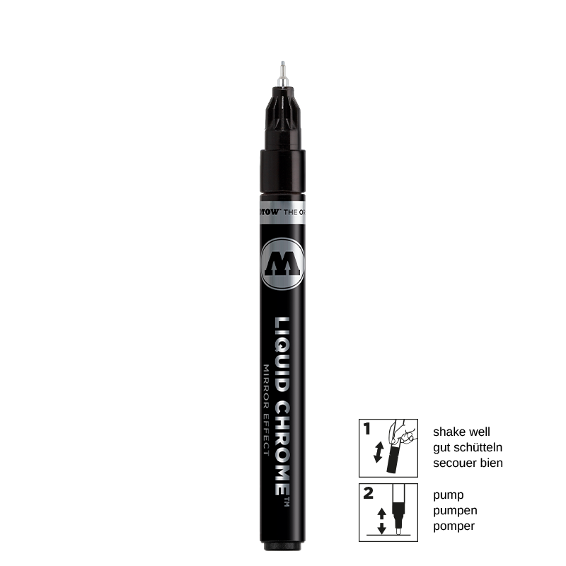 Molotow Liquid Chrome Marker, 1mm | 4250397625454