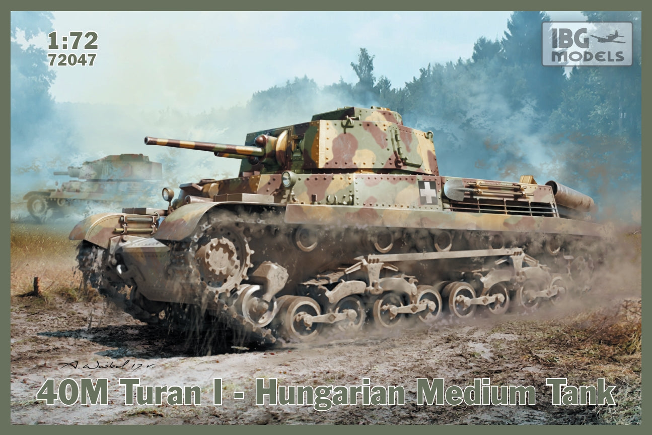 IBG Models 1/72 40M Turan I – Hungarian Medium Tank | 5907747900844