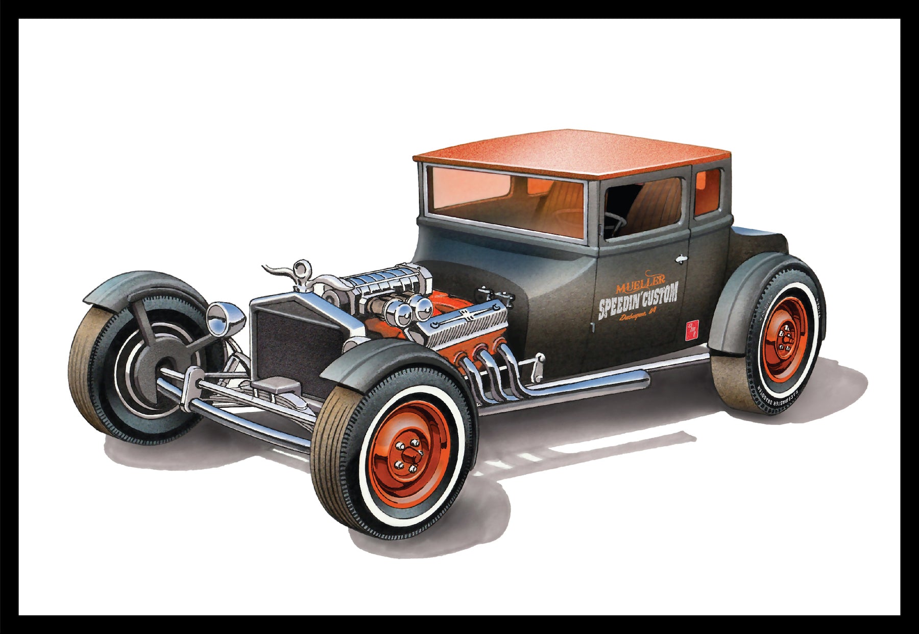 AMT 1/25 1925 Ford T 'Chopped' | 849398038314