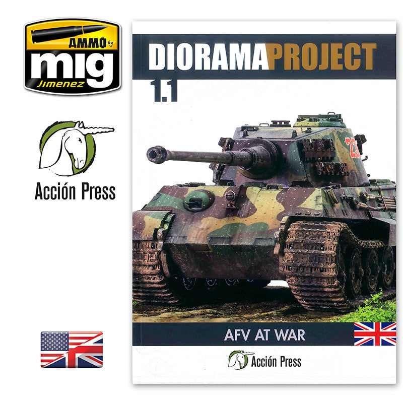 Ammo Mig Diorama Project 1.1 - AFV At War (English) | 9788494884115