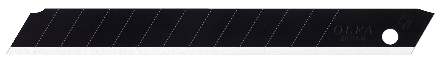 OLFA 9mm Ultra-Sharp Black Snap Blade - 10/pk (ABB-10B) | 091511600384