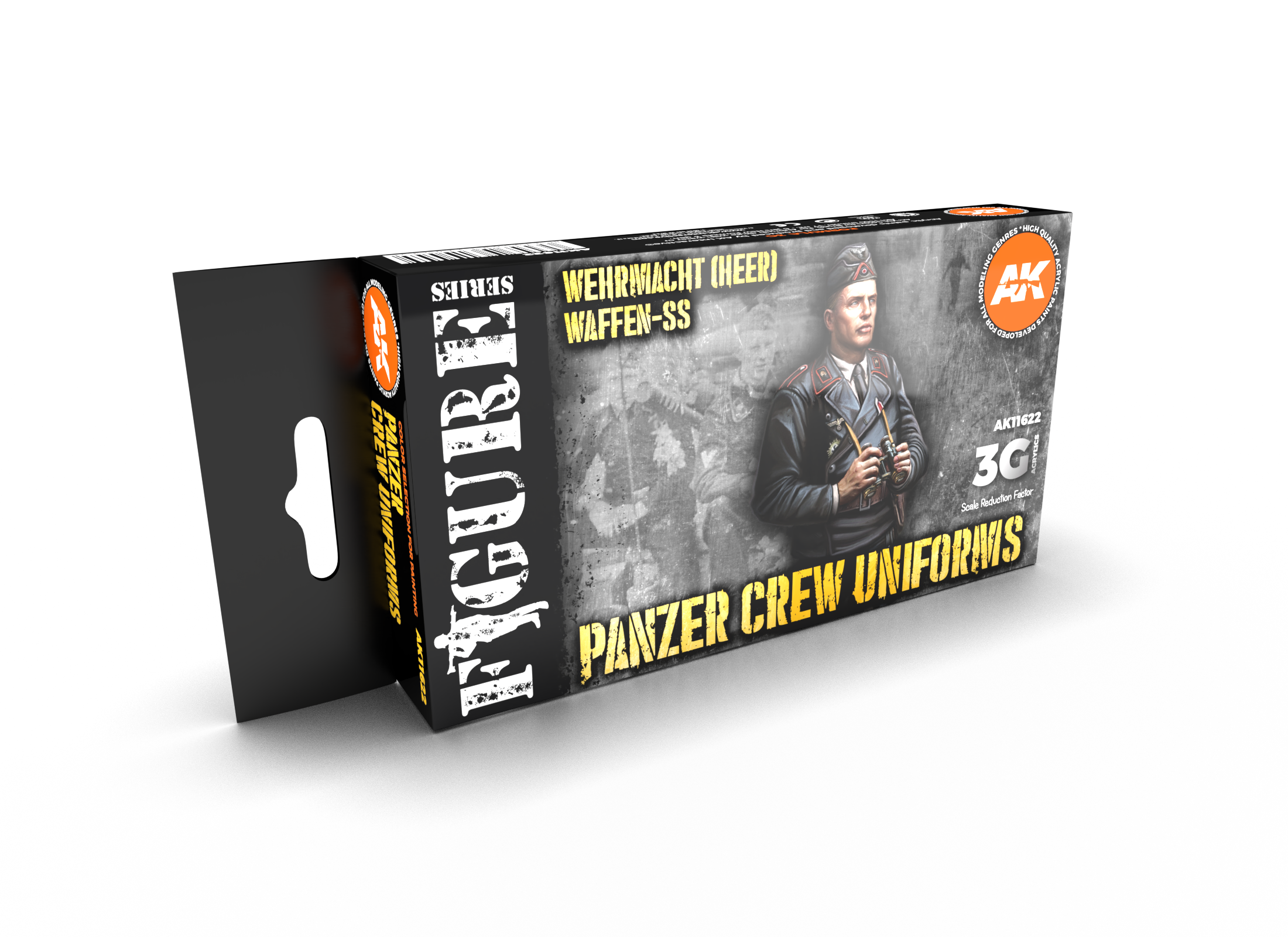 AK Interactive 3G Panzer Crew Black Uniforms Set | 8435568310445