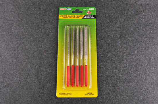 Master Tools Assorted diamond files set (Grit size:150#, 5pcs)-_3x140mm | 9580208099651