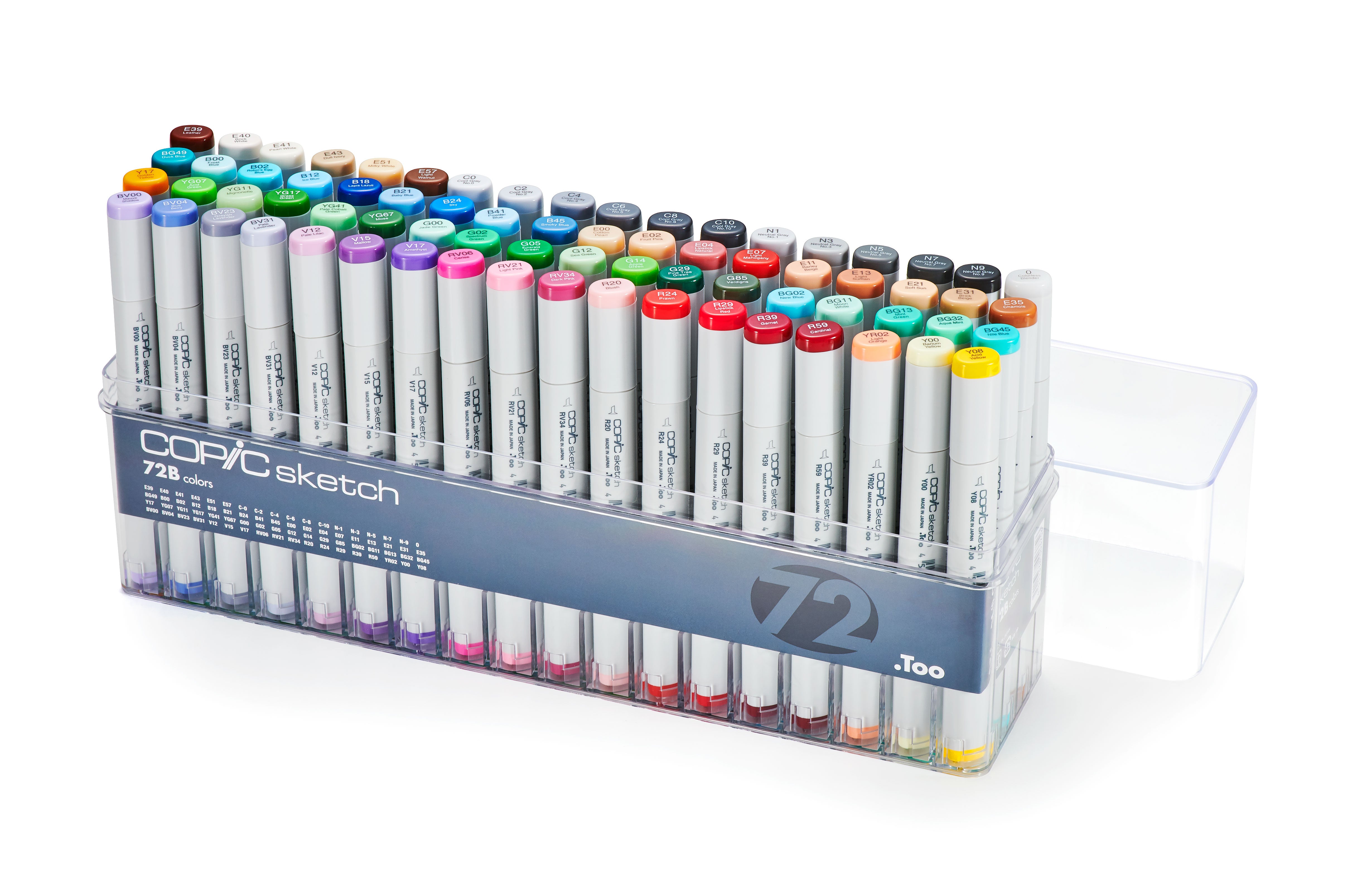 Copic Sketch Marker 72Pc Set B, 72B | 4511338003756