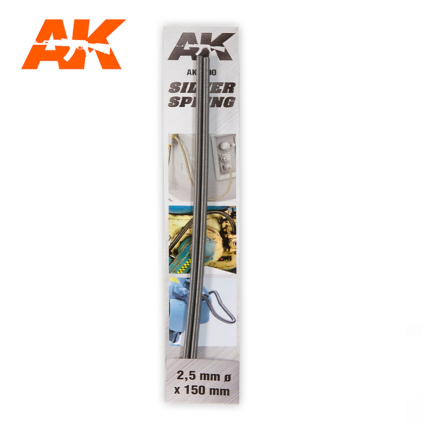 AK Interactive Silver Spring 2.5mm | 8435568326316