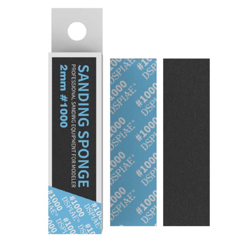 DSPIAE 2mm #1000 Sanding Sponge 5Pcs | 6970845562886