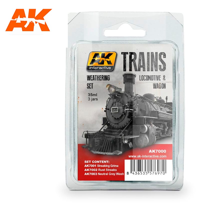 AK Interactive Locomotive & Wagon | 8436535576970