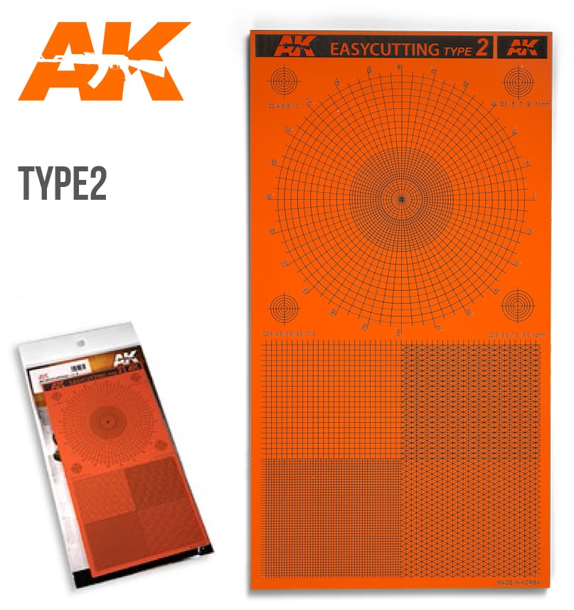 AK Interactive Easycutting Board Type 2 | 8436564926715