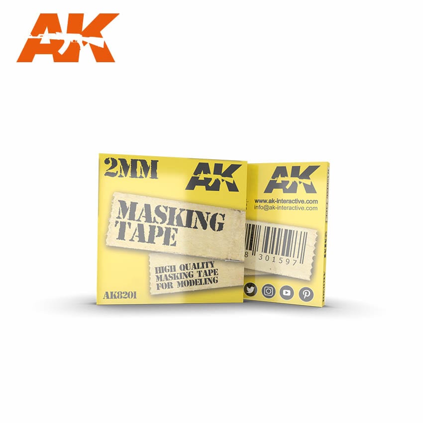 AK Interactive Masking Tape 2mm | 8435568301597