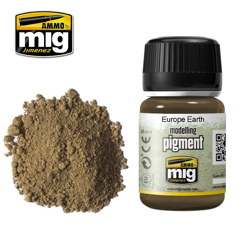 Ammo Mig Europe Earth Pigment | 8432074030041