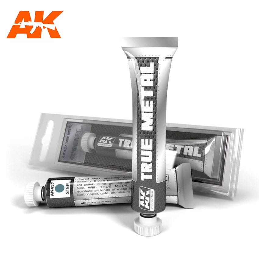 AK Interactive True Metal Steel | 8436535574570