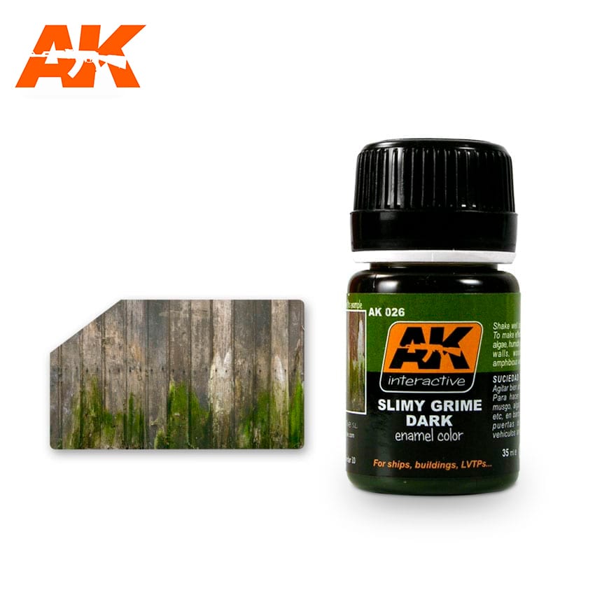AK Interactive Slimy Grime Dark | 8436535570268