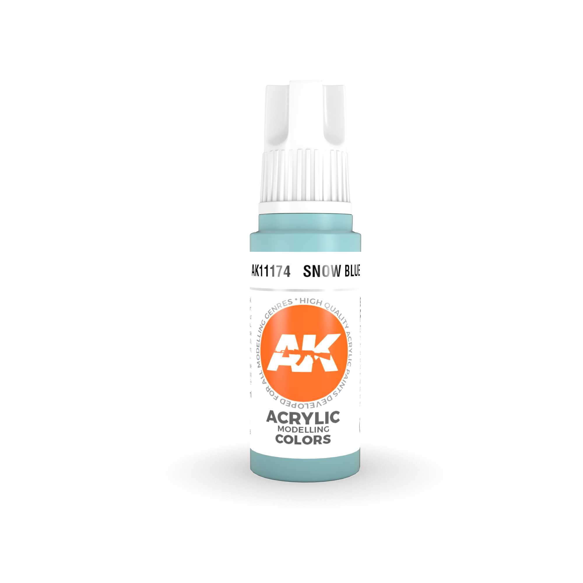 AK Interactive 3G Acrylic Snow Blue 17ml | 8435568304079