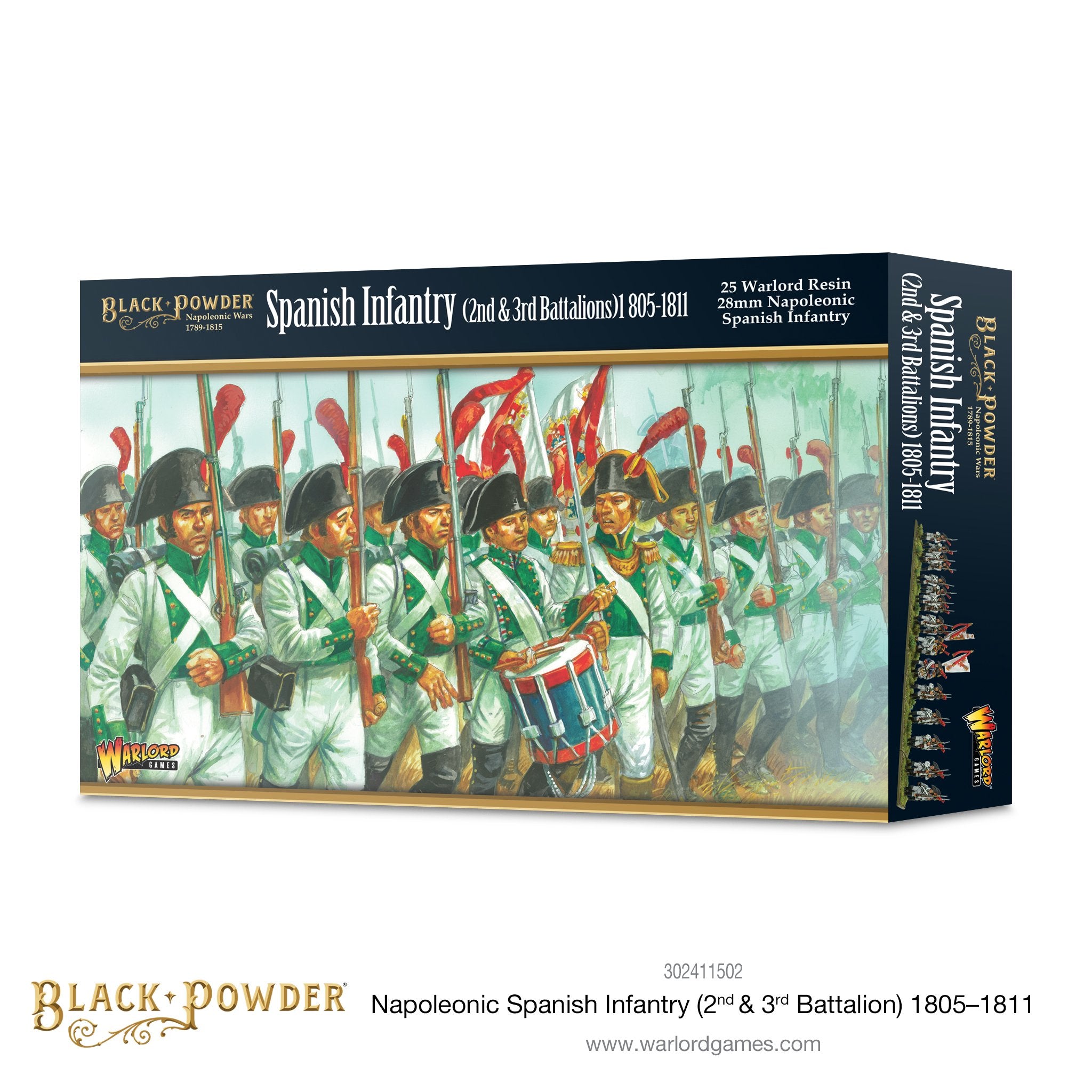 Black Powder Napoleonic Spanish Infantry (2nd & 3rd Battalions) | 5060572508019