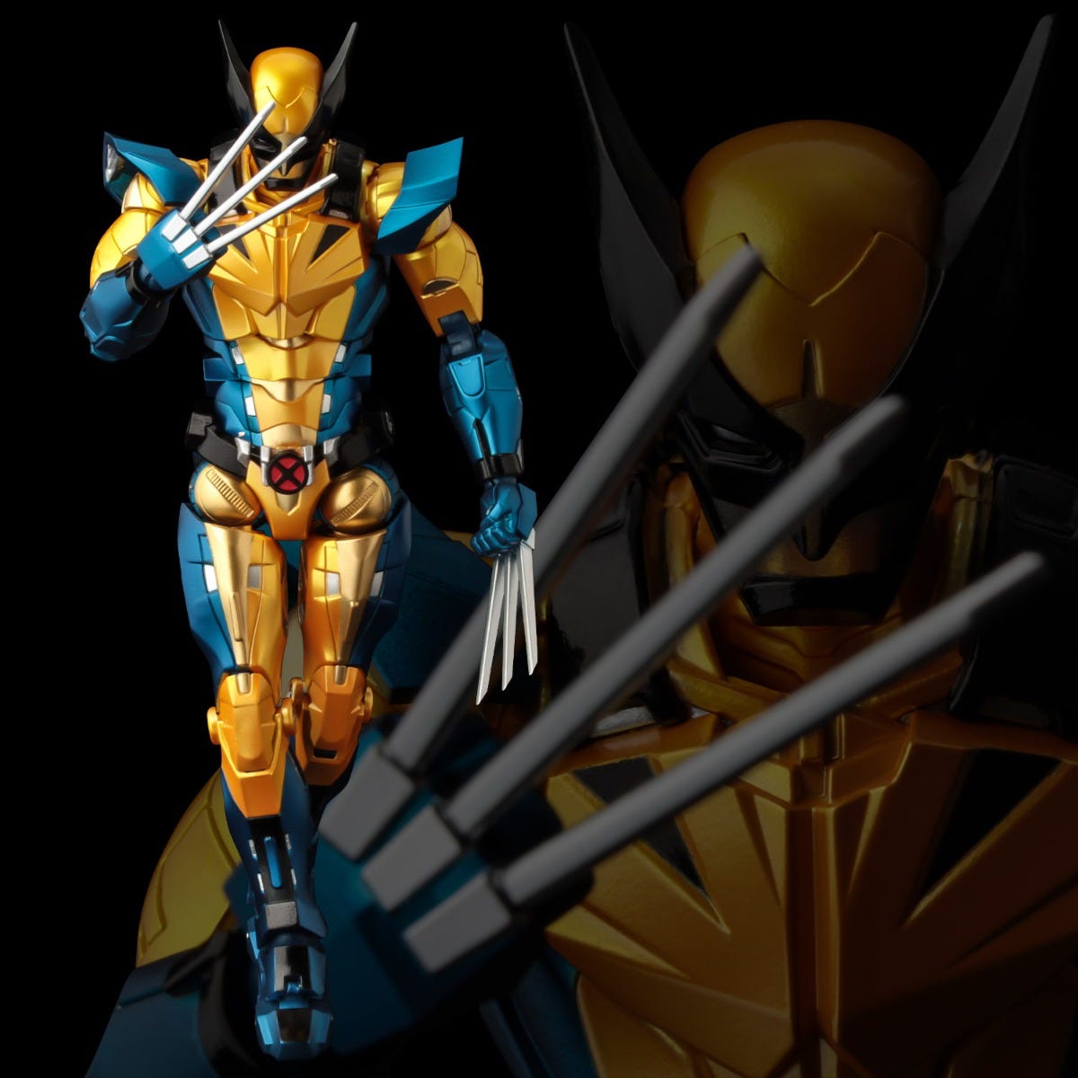 Sentinel Marvel Fighting Armor Wolverine Action Figure (16.5 Inch Tall approx) | 4897054513916