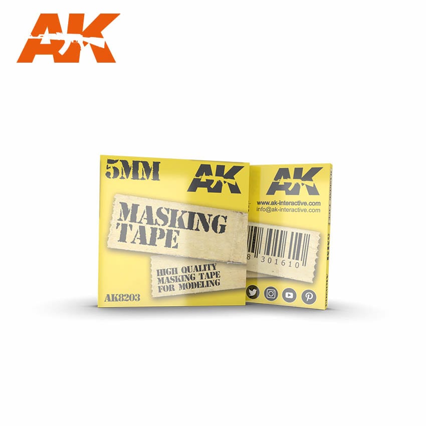 AK Interactive Masking Tape 5 mm | 8435568301610