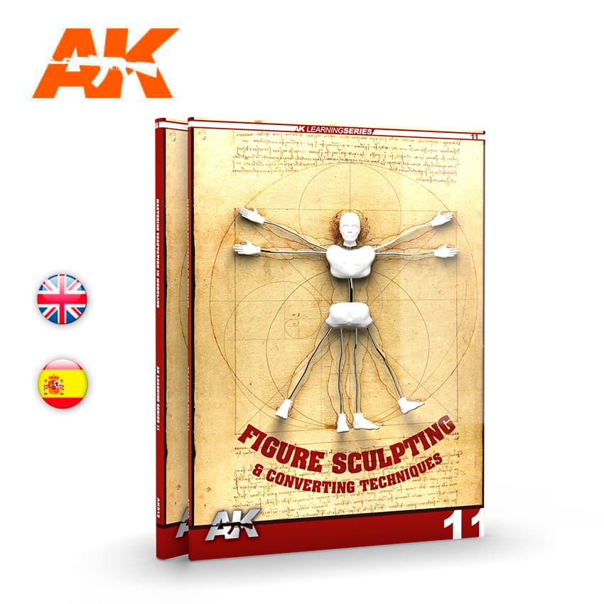AK Interactive Learning Series #11 Figure Sculpting - English | 8435568308299