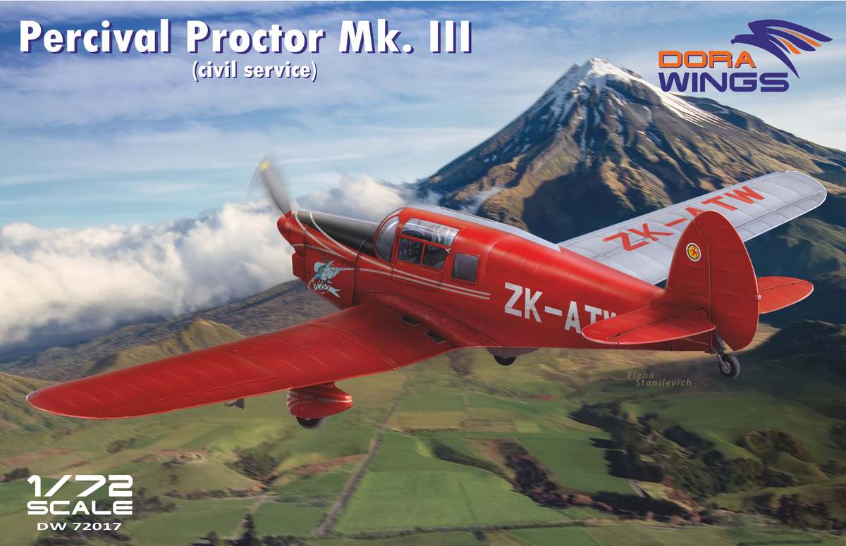 Dora Wings Percival Proctor Mk.III (civil registration) | 4820237050168