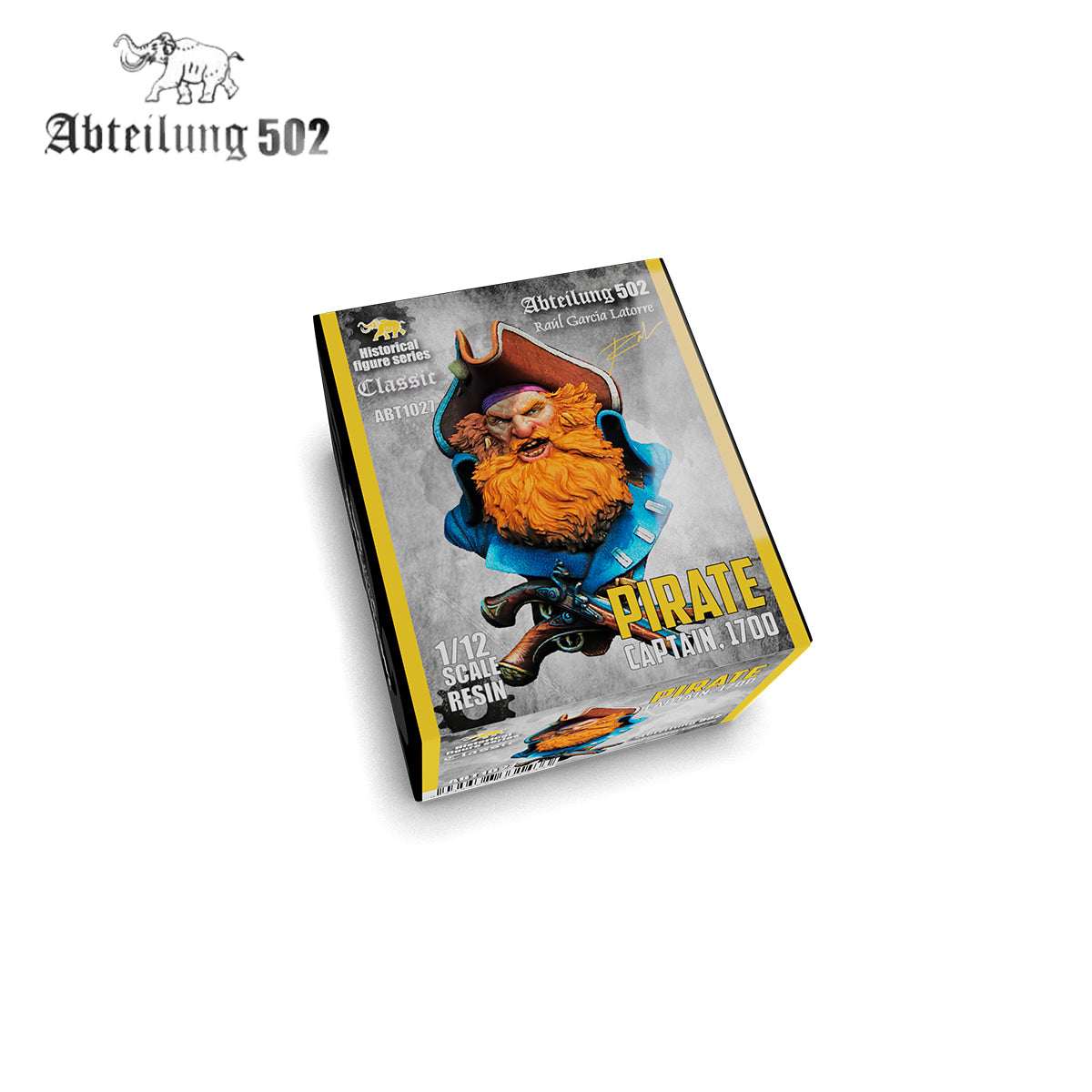 Abteilung502 1/12 Pirate Captain, 1700 - Abt Historical Figure Series | 8435568331433