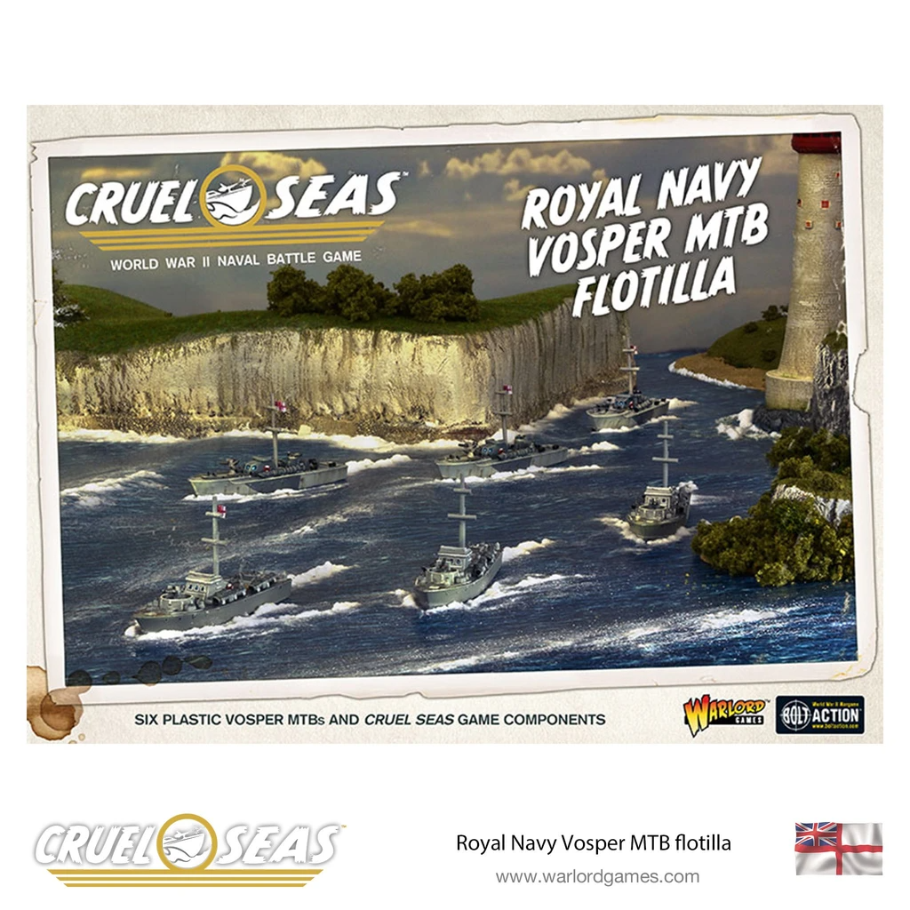 Cruel Seas Royal Navy Vosper MTB Flotilla | 5060572501843