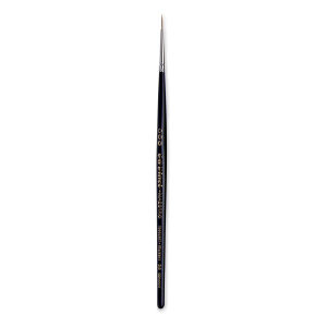 Da Vinci Watercolor Series 35 Maestro Kolinsky Brush - Long Tapered Round, Short Handle, Size 3/0 | 4017505006747