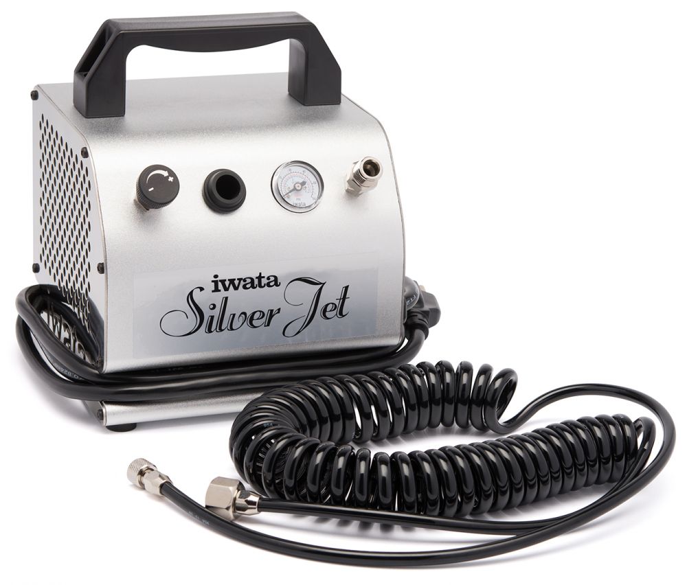 IWATA Silver Jet 110-120V Airbrush Compressor | 734748100059