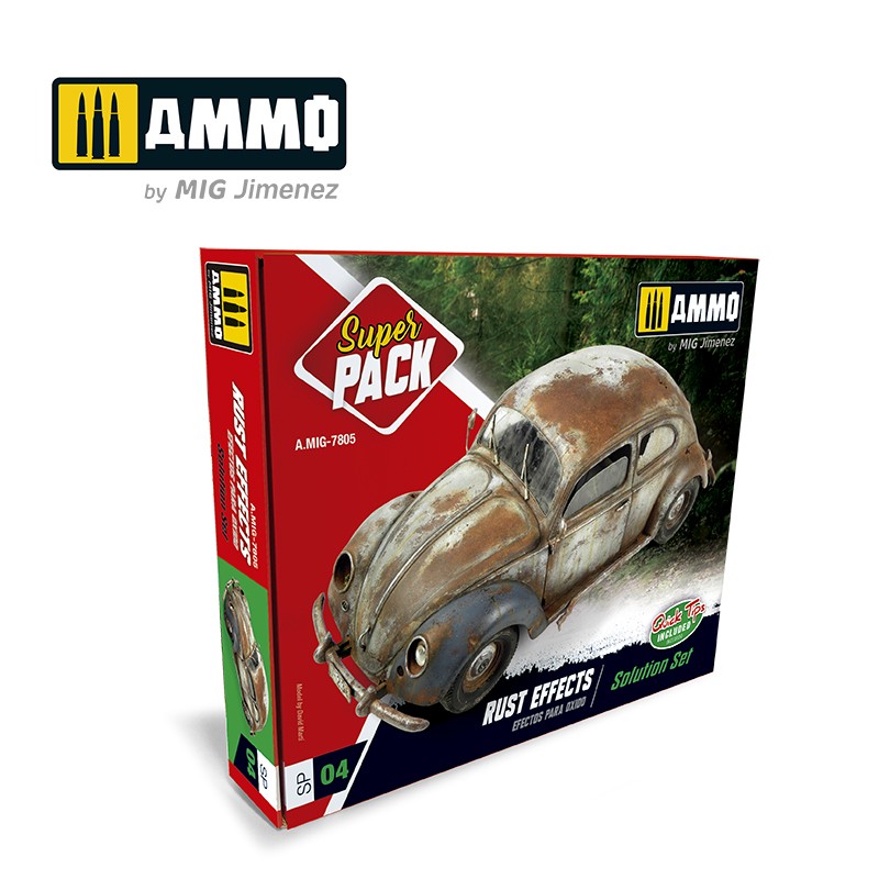 Ammo Mig Rust Effects Solution Set | 8432074078050
