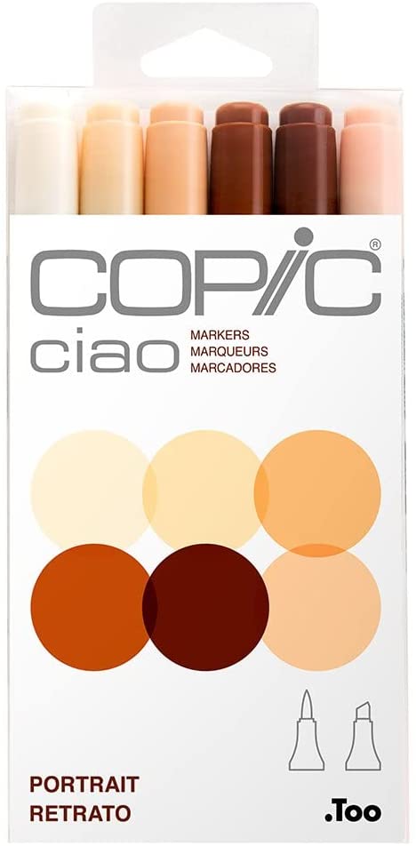 Copic Ciao Marker Portrait 6Pc Set | 4511338062951