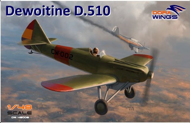 Dora Wings Dewoitine D.510 Spanish civil war (+bonus Japan, NIJ) | 4820237050281