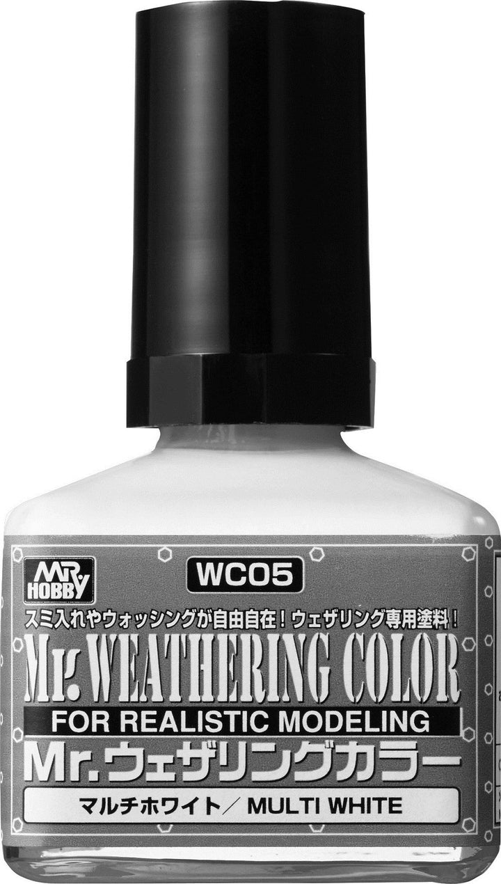 Mr Hobby Mr. Weathering Color - Multi White - 40ml | 4973028112153