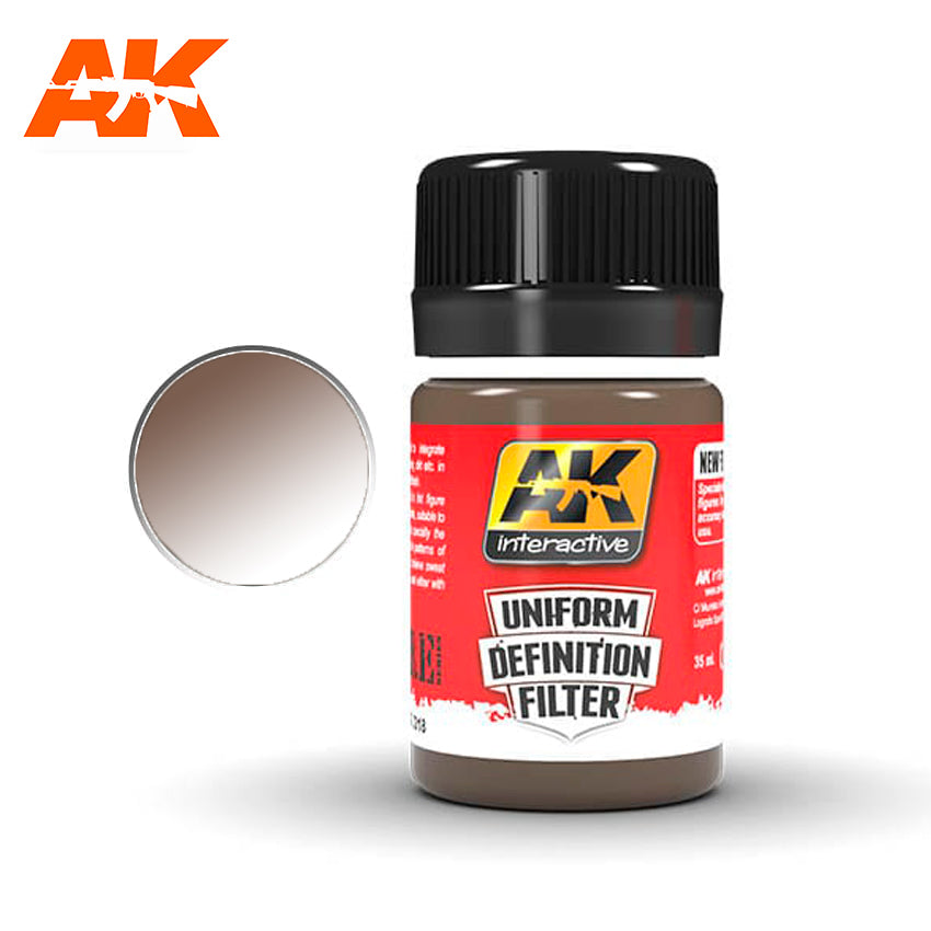 AK Interactive Brown Glaze 35ml | 8436535573894