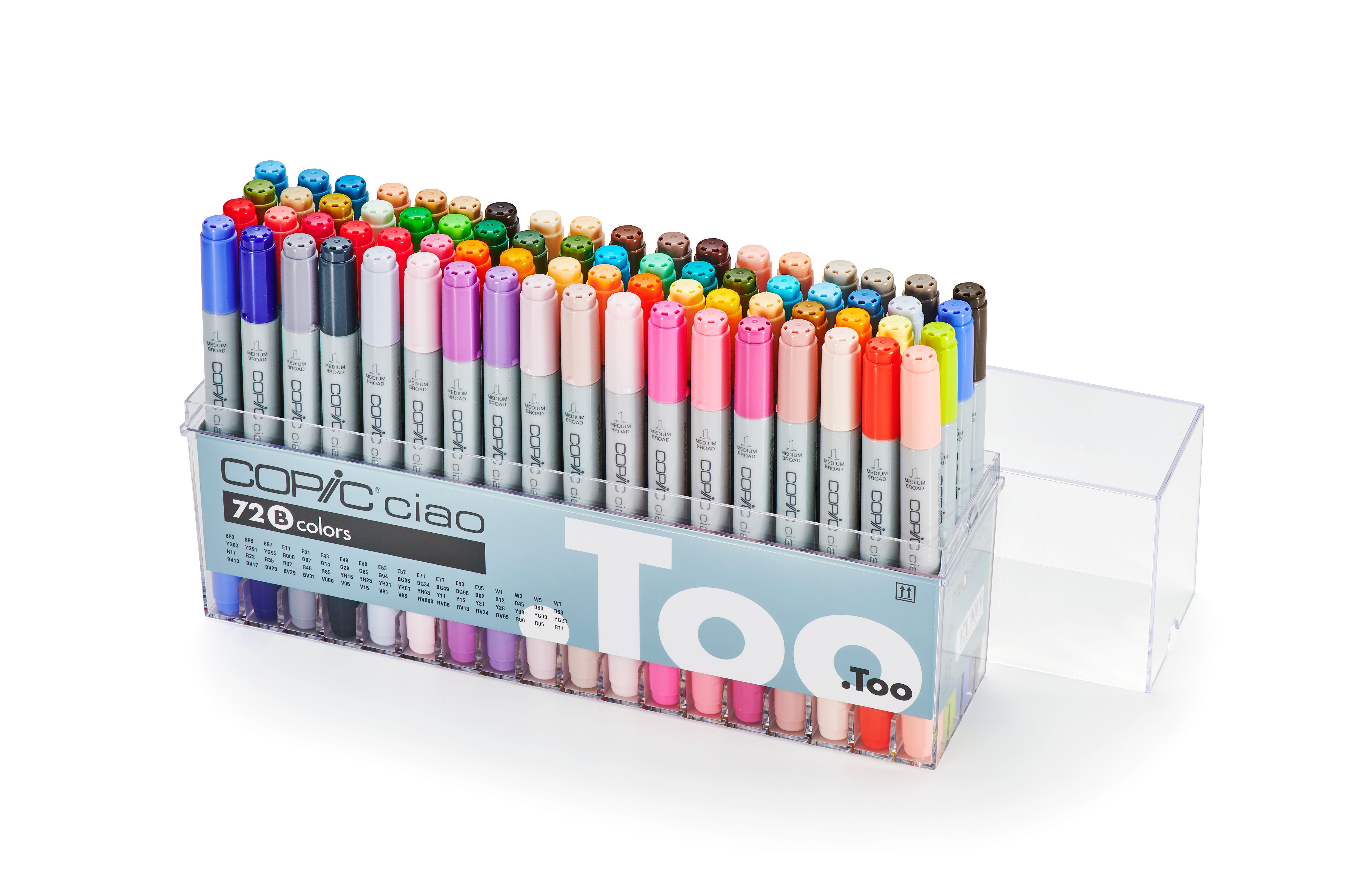 Copic Ciao Marker 72Pc Set B, 72B | 4511338011270