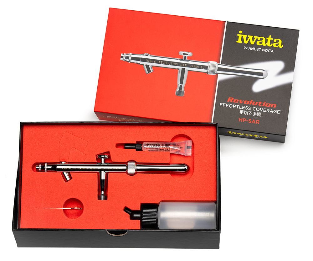 IWATA Revolution HP-SAR Siphon Feed Single Action Airbrush | 734748120101