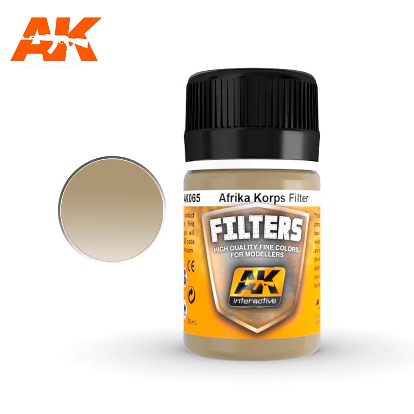 AK Interactive Filter For Afrika Korps Vehicles | 8436535570657